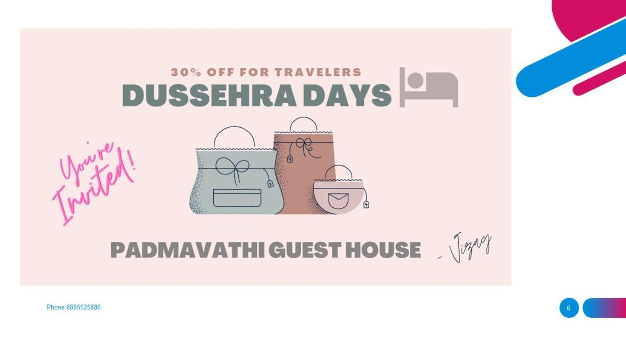 Padmavathi Family Guest House Visakhapatnam Zewnętrze zdjęcie